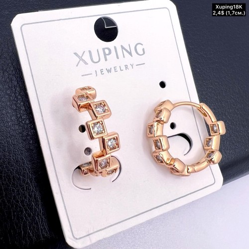 Сережки Xuping18К 19122 (1,7 см.)